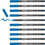 edding 4200 Porzellanpinselstift - hellgrün - 10 Stifte - Pinselspitze 1-4 mm - Filzstift zum Beschriften u. Dekorieren von Keramik, Porzellan - spülmaschinenfest, lichtechte Tinte, schnell trocknend