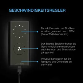 AC Infinity Luftfilter-Set S4 100mm, 280 m3/h