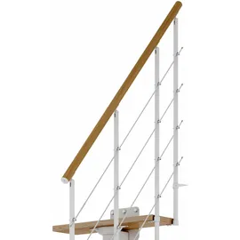 DOLLE Mittelholmtreppe Boston 228-300 cm Holz/Metall