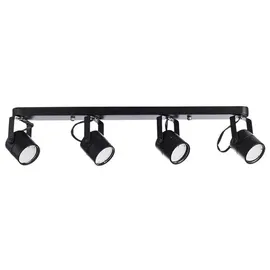 arte lamp Deckenstrahler 4-flg. schwarz