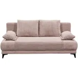Z2 Schlafcouch Cord 2-Sitzer Rosa