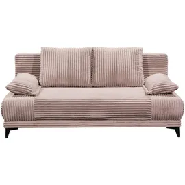 Z2 Schlafcouch Cord 2-Sitzer Rosa