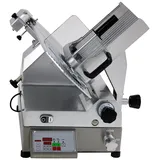 SARO Automatische Aufschnittmaschine – Ø 350 mm Klinge – Schnittstärke 0–13 mm – Edelstahl/Aluminium – Programmierbar – 230 V – Modell F-350