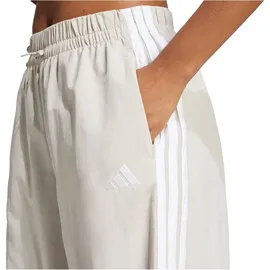 adidas Essentials 3-Stripes Woven Parachute Hosen Wonder Alumina/White XL