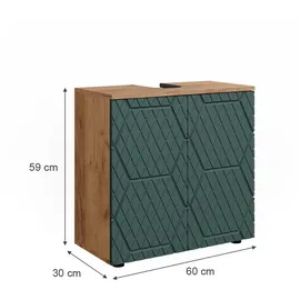 Vicco Waschbeckenunterschrank Irma 60 x 59 cm