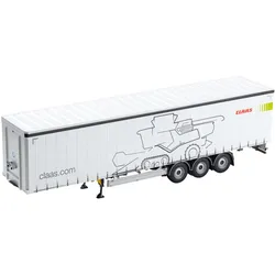 Claas Schiebeplanenauflieger Trion Design Modell von MarGe Models 1:32