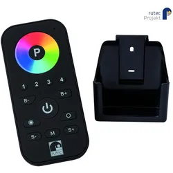 Rutec Projekt Funkhandsender 4-Kanal RGB, mit Touch-Farbrad, 4 Zonen, 868MHz RUP-PHZ478