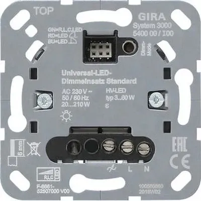 Dimmer System 3000 3-210W uni UP Lichtwertspeicher