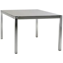 Tisch Classic Edelstahl - 100 x 75 cm 400 - Teak