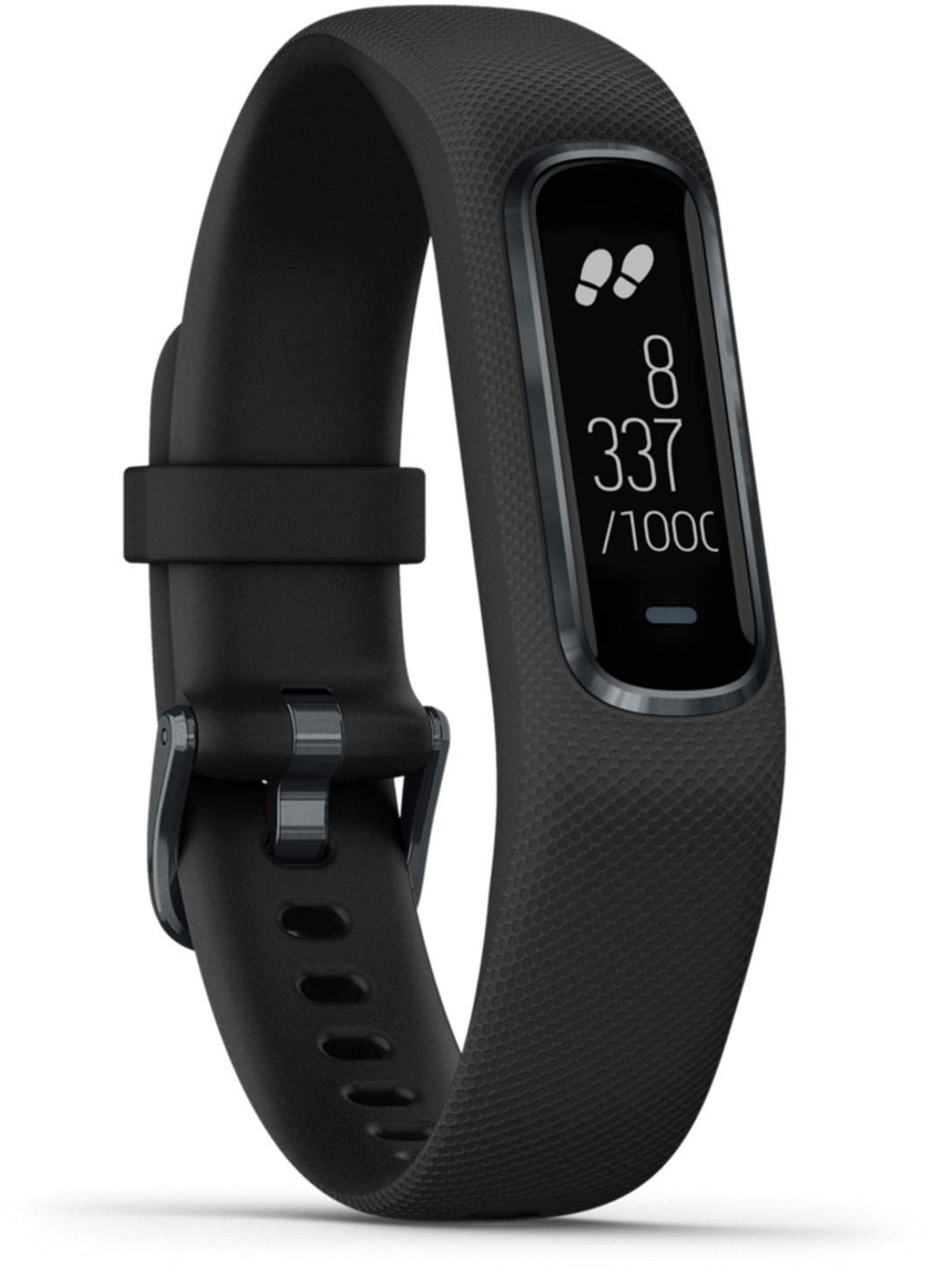 Garmin Vivosmart 4 Smart-Aktivitätstracker mit Tools zur Herzfrequenz- und Fitnessüberwachung am Handgelenk, Schwarz
