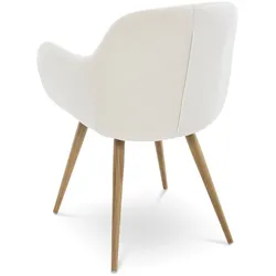 Stuhl Brain Stoff Beige