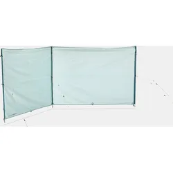 Camping-Windschutz 4×1.45 m für 6 Personen eisgrün No Size