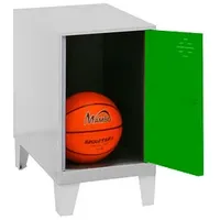 Simonrack Spind SIMONLOCKER DISM grau, grün 8425437121180, 1 Schließfach