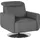 sit&more Drehsessel Gizeh grau 78 x 86 x 100 cm mit Kopfteilverstellung und Federkern