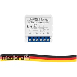 AVATTO ZigBee Unterputz-Schalter TUYA Avatto ZWSM16-W2