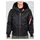 Alpha Industries MA-1 Hooded schwarz L