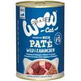 wow cat Nassfutter Premium Paté Senior Wild & Kaninchen 6 x 400 g