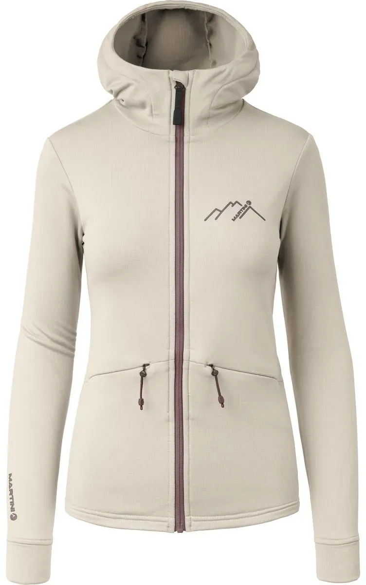 Martini Alpmate ML Hooded Jacket W off white/clay (301/582) S
