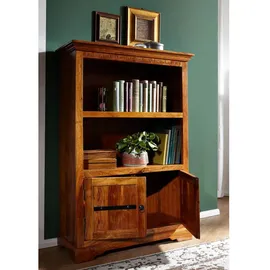 MASSIVMOEBEL24.DE Bücherregal 98 x 40 x 148 cm Braun