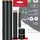 Faber-Castell GRIP 2001 Bleistift-Set B schwarz, 1 Set
