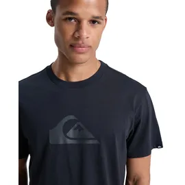 QUIKSILVER T-Shirt mit kurzen Ärmeln, EV Com Logo, SS, schwarz, XS,