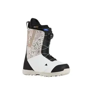 Burton Moto Boa Black White Snow Camo - weiss - 43.5