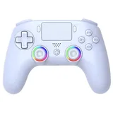 Subsonic Wireless LED Controller PS5 Gaming Controller Weiss