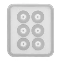 Glorex  Silikon-Form Kugel 12mm 6tlg
