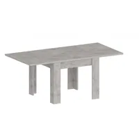 Esstisch INOSIGN "JESI" Tische Gr. B/H/T: 90 cm x 75 cm x 90 cm, silberfarben (silber beton matt, silber matt) Esstische quadratisch