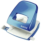 Leitz Locher NeXXt WOW Bürolocher Metall Blister, blau metallic