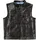 West Coast Choppers Collab 13 1/2 Leder Weste - Black - L