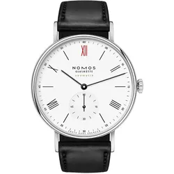 Nomos Glashütte Herrenuhr Ludwig neomatik 39 Ärzte ohne Grenzen 250.S2 - silber