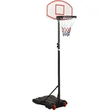 vidaXL Basketballständer Weiß 216 -250 cm