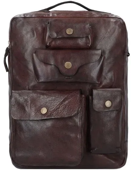 Campomaggi Daypack Leder 40 cm  braun