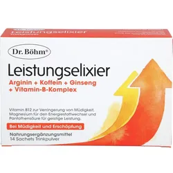 DR.BÖHM Leistungs-Elixier Brausegranulat 14 St.