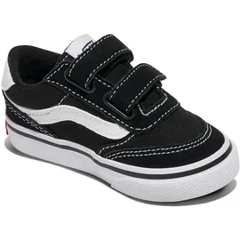 Vans Unisex Kinder Brooklyn Ls V Sneaker, Suede/Canvas Black/White, 26 EU