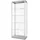 Showdown Displays Glasvitrine VR2-24-800 80 x 200 x 40 cm Silber