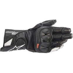 Alpinestars SP-2 V3 Motorradhandschuhe, schwarz-weiss, Größe XL