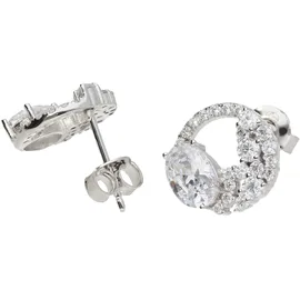 Smart Jewel Paar Ohrstecker SMART JEWEL "mit Zirkonia, Silber 925", silber, Ohrringe, Damen, Silber 925 (Sterlingsilber)