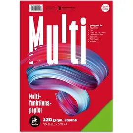 Staufen Style Multifunktionspapier A4 120g 35Bl. limone 734051299 Multifunktion