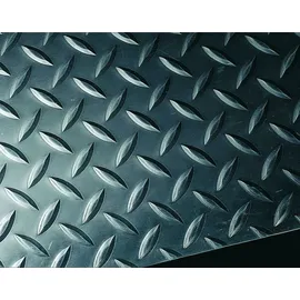 miltex Arbeitsplatzmatte PVC 91 x 150 cm schwarz