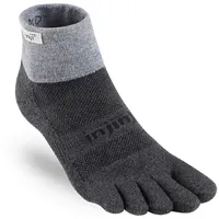 injinji Trail Midweight Mini Crew Wandersocken 1 Paar Grau XL