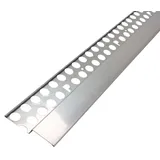 PROTEKTOR Noppenbahn Abschlussprofil Außenputz 250 cm Silber