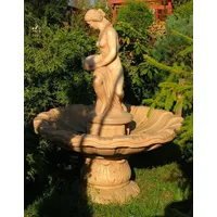 Casa Padrino Jugendstil Springbrunnen Beige Ø 125 x H.