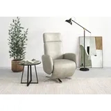 sit&more TV-Sessel Grenoble grau 71 x 110 x 82 cm mit Kopfteilverstellung, wahlweise mit 2 Motoren, Akku & Aufstehhilfe