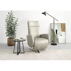 sit&more TV-Sessel Grenoble grau 71 x 110 x 82 cm mit Kopfteilverstellung, wahlweise mit 2 Motoren, Akku & Aufstehhilfe