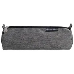 Exacompta 52780E 6x Schlampermäppchen mittelrund, Denim 500, 21x6x7,5 cm, 3 Farben sortiert - Farben sortiert