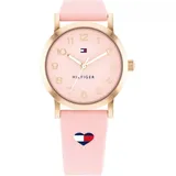 Tommy Hilfiger GIRLS Quarzuhr 1720038 Silikonarmband Rosa