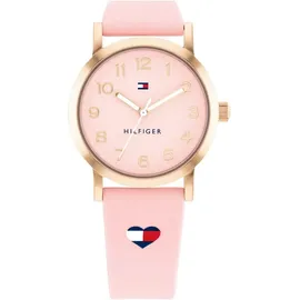 Tommy Hilfiger GIRLS Quarzuhr 1720038 Silikonarmband Rosa