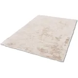 Schöner Wohnen SCHÖNER WOHNEN-Kollektion Fellteppich Tender 160 x 230 cm Polyester Beige Creme